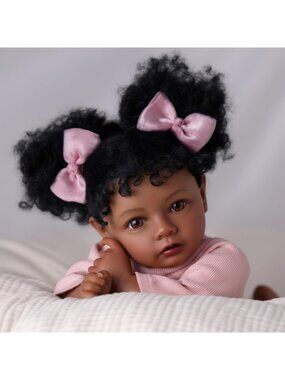 Realistic 20" Drink & Wet Reborn Baby Doll, Adorable Baby Girl Toy for Kids